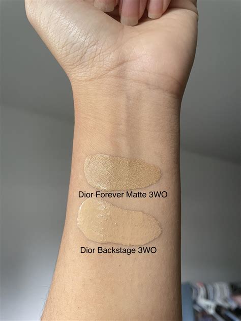 dior backstage foundation 2wo 3wo|dior backstage foundation shade comparison.